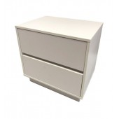 2 Drawer Cabinet White Colour